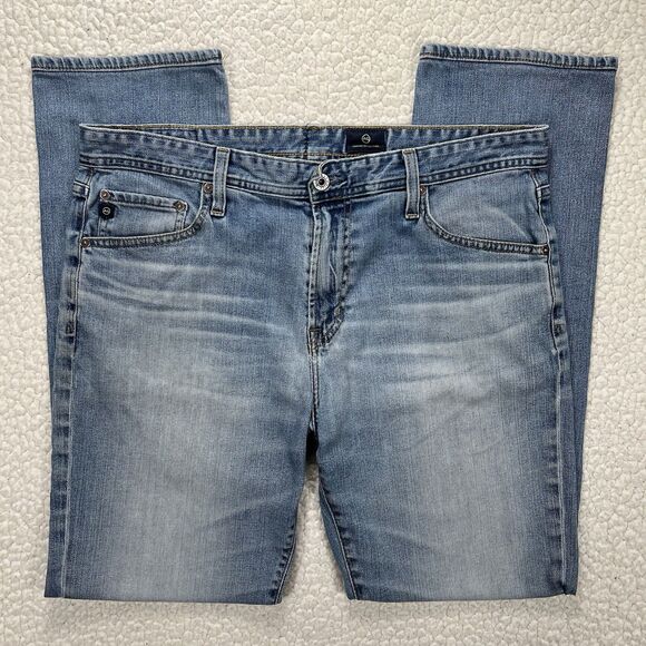 AG Adriano Goldschmied The Graduate Jeans Men's 36x34 Actual 35x31 Casual Grunge - Picture 1 of 10